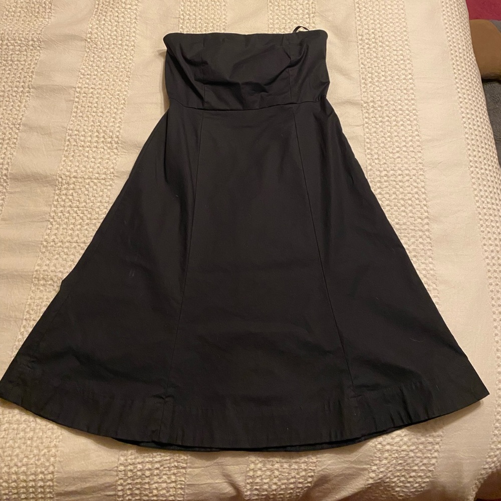 Gap, strapless cotton dress